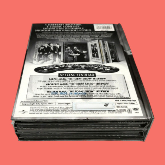 Sealed The Marx Brothers Silver Screen Collection Comedy 6-DVD Set with Booklet - Picture 5 of 6